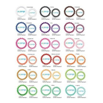 PAPANGA GUMKA S - eleganckie srebro    ! NEW